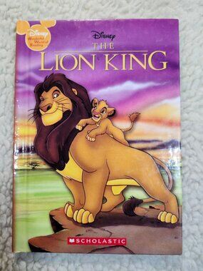 Disney The Lion King Scholastic Hardcover Kids Book 2006 First Printing Picture